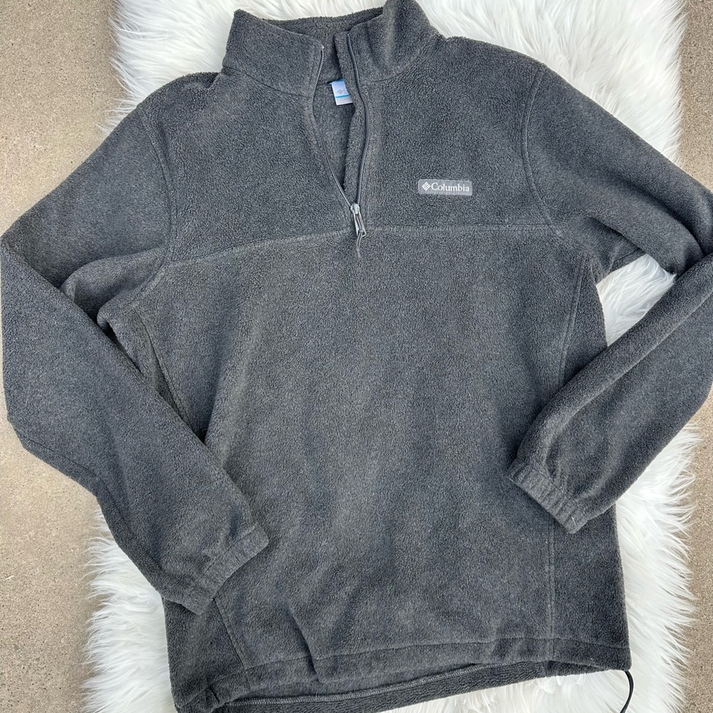 Columba men’s steens mountain half zip fleece pullover medium